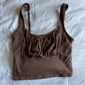 Hollister | Brown Tank Top